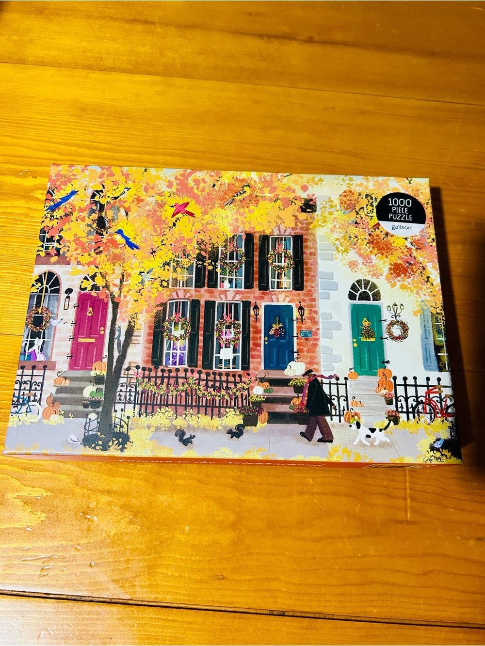 Autumn in the Neighborhood - 1000 piece Galison puzzle